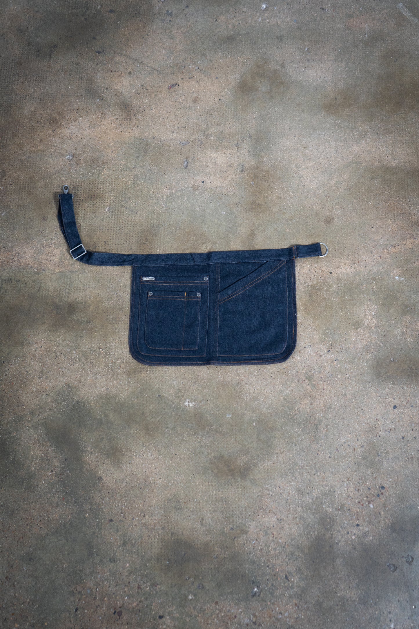 DELANTAL FLAT IRON DENIM